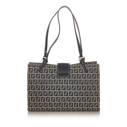Fendi Zucchino Canvas Tote Bag (SHG-28122) Rovelle Bags