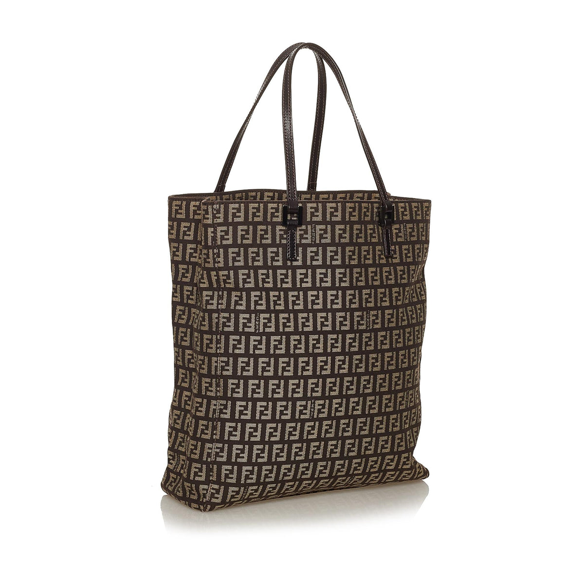 Fendi Zucchino Canvas Tote Bag (SHG-28691) Rovelle Bags