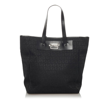 Fendi Zucchino Canvas Tote Bag (SHG-29004) Rovelle Bags