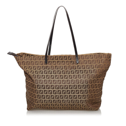 Fendi Zucchino Canvas Tote Bag (SHG-29687) Rovelle Bags
