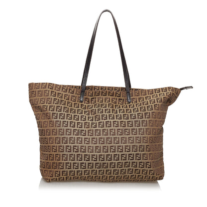 Fendi Zucchino Canvas Tote Bag (SHG-29687) Rovelle Bags