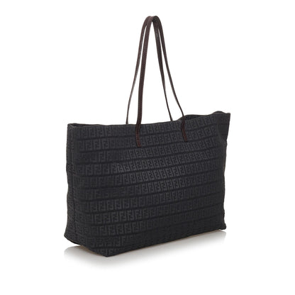 Fendi Zucchino Canvas Tote Bag (SHG-29760) Rovelle Bags