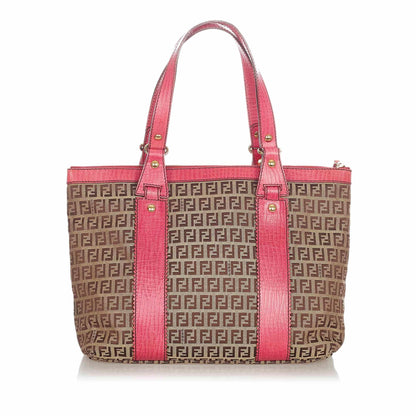 Fendi Zucchino Canvas Tote Bag (SHG-31054) Rovelle Bags