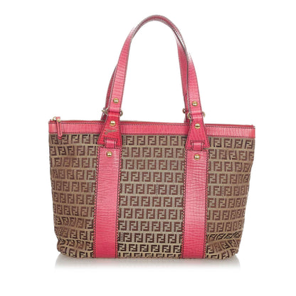 Fendi Zucchino Canvas Tote Bag (SHG-31054) Rovelle Bags