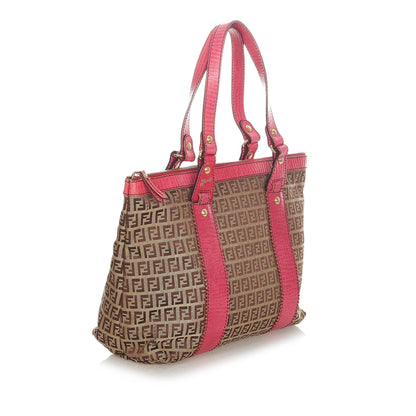 Fendi Zucchino Canvas Tote Bag (SHG-31054) Rovelle Bags