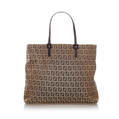 Fendi Zucchino Canvas Tote Bag (SHG-31149) Rovelle Bags