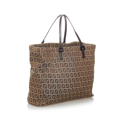 Fendi Zucchino Canvas Tote Bag (SHG-31149) Rovelle Bags