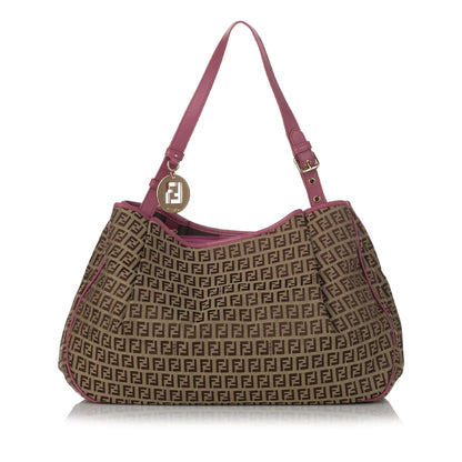 Fendi Zucchino Canvas Tote Bag (SHG-31248) Rovelle Bags