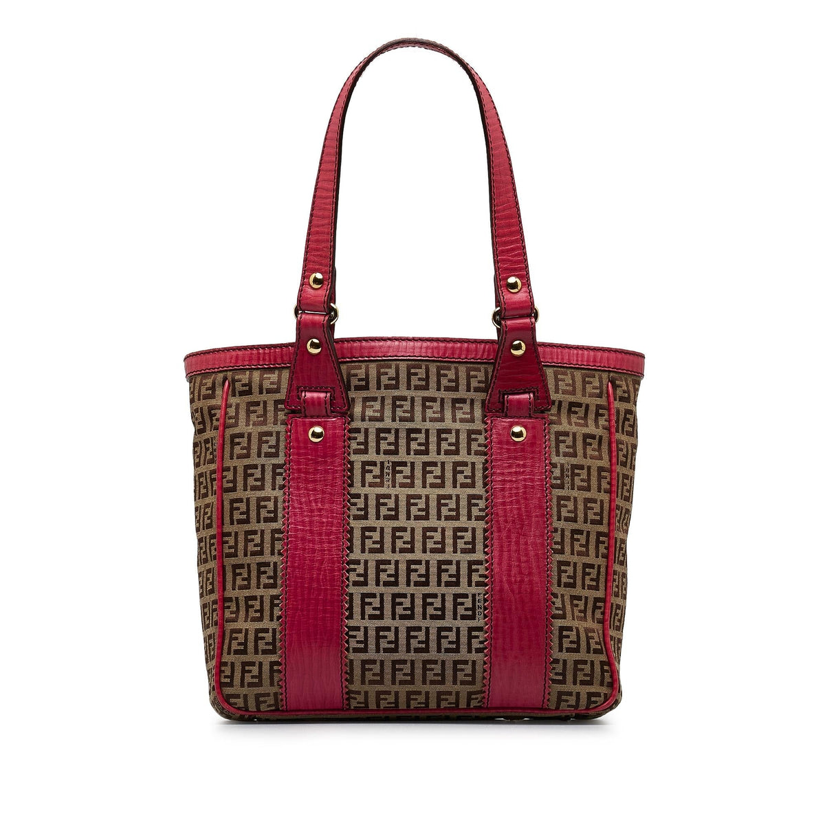 Fendi Zucchino Canvas Tote Bag (SHG-NoLXWR) Rovelle Bags