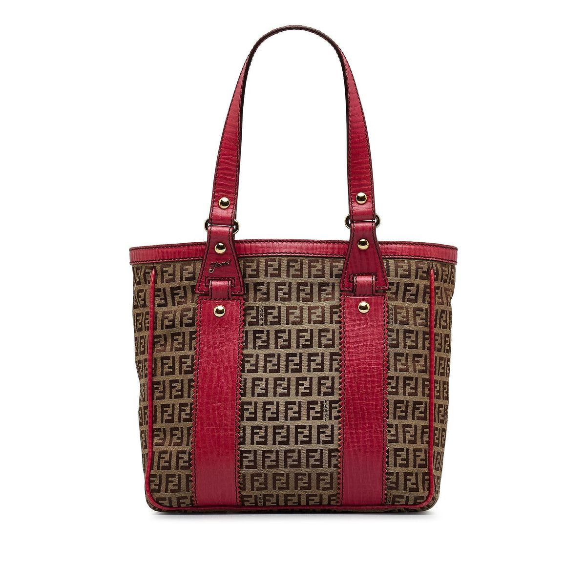 Fendi Zucchino Canvas Tote Bag (SHG-NoLXWR) Rovelle Bags