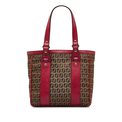 Fendi Zucchino Canvas Tote Bag (SHG-NoLXWR) Rovelle Bags