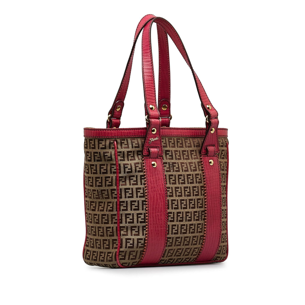 Fendi Zucchino Canvas Tote Bag (SHG-NoLXWR) Rovelle Bags