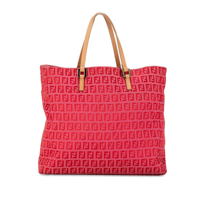 Fendi Zucchino Canvas Tote (SHG-KZby8e) Rovelle Bags