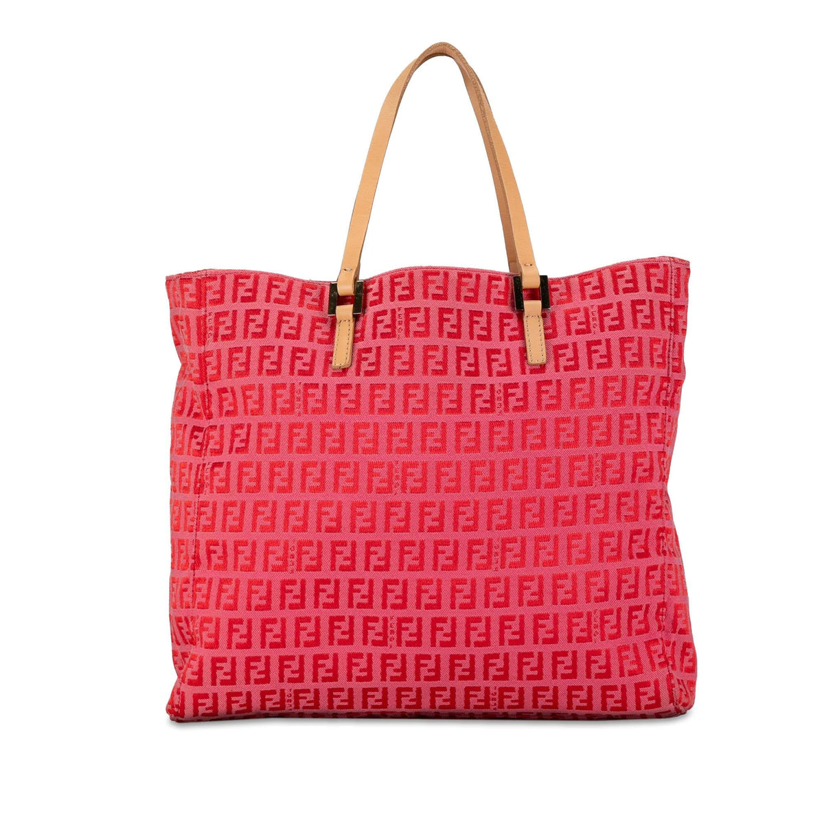 Fendi Zucchino Canvas Tote (SHG-KZby8e) Rovelle Bags