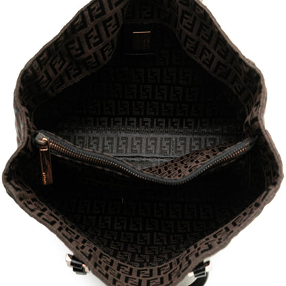 Fendi Zucchino Canvas Tote (SHG-PcOIAU) Rovelle Bags