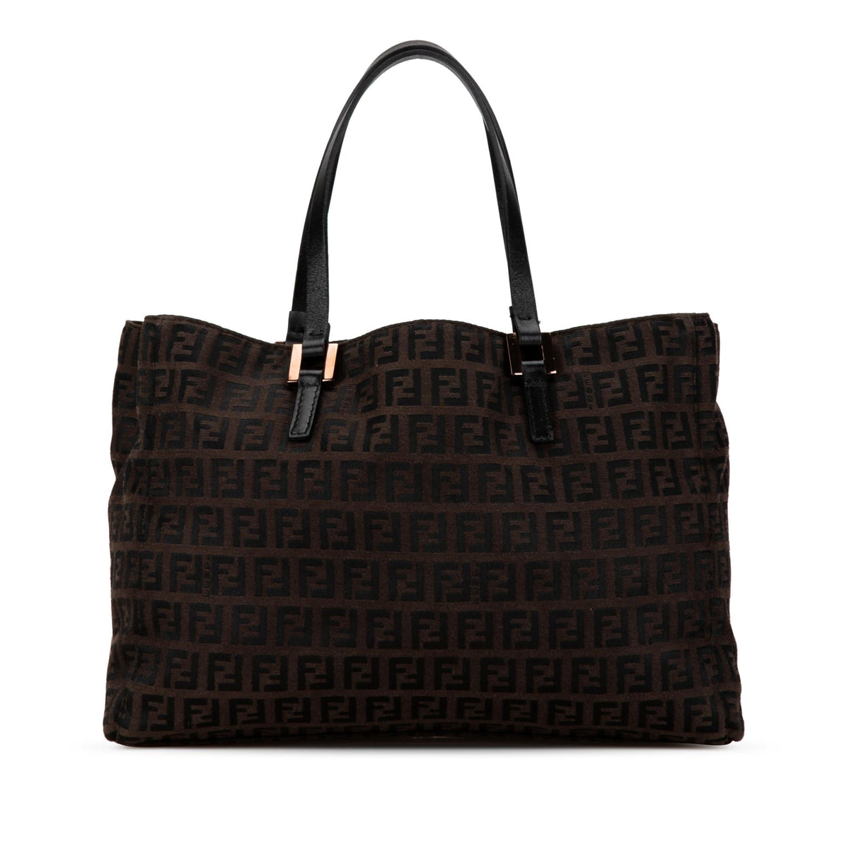 Fendi Zucchino Canvas Tote (SHG-PcOIAU) Rovelle Bags