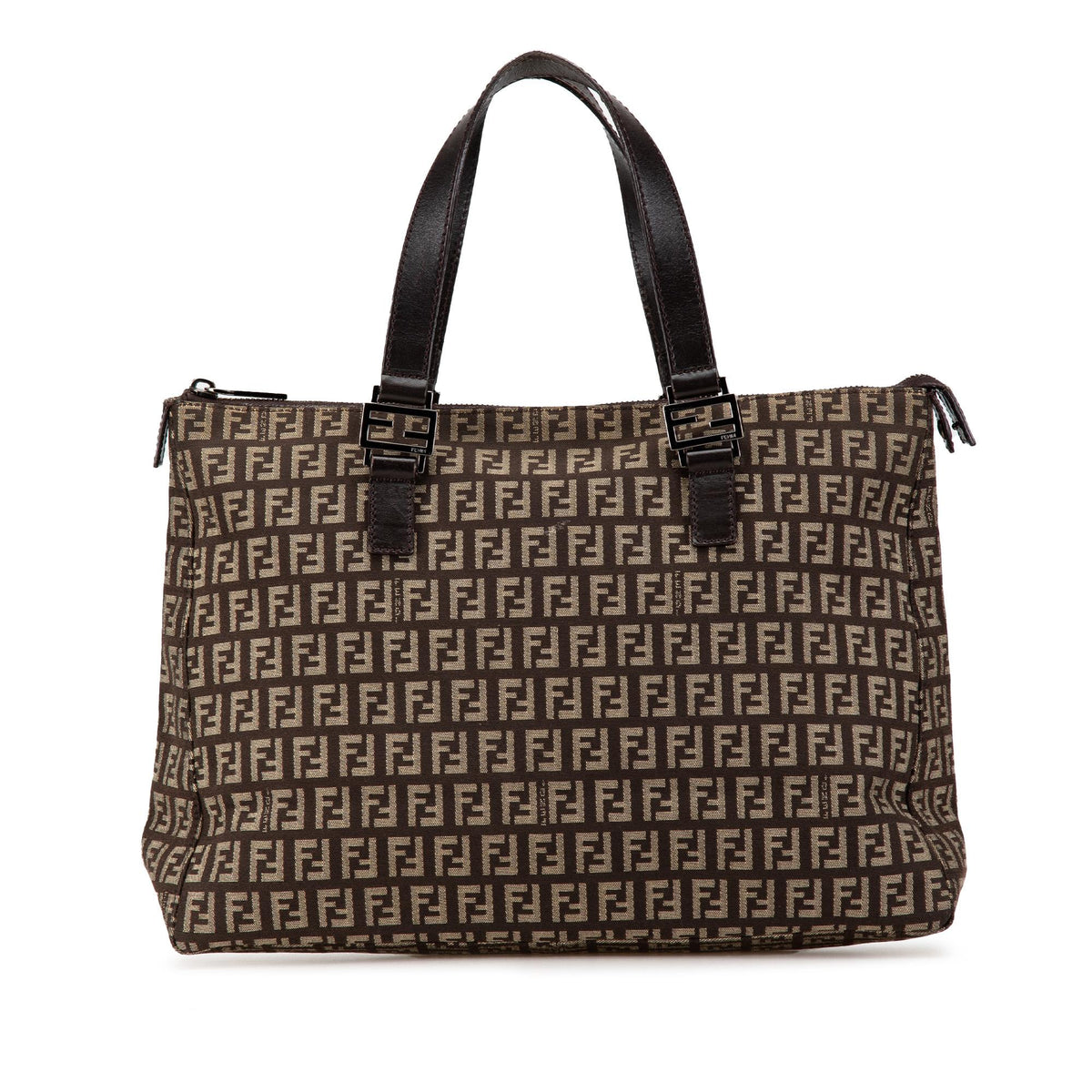 Fendi Zucchino Canvas Tote (SHG-ESYK03) Rovelle Bags