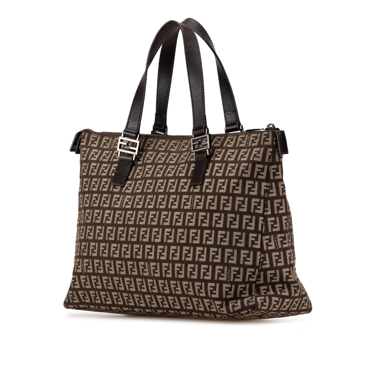 Fendi Zucchino Canvas Tote (SHG-ESYK03) Rovelle Bags