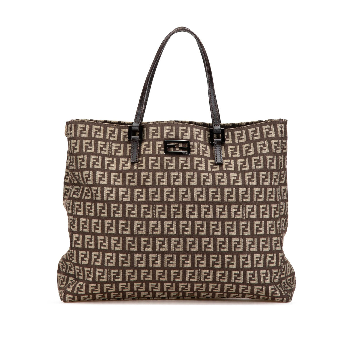 Fendi Zucchino Canvas Tote Shg-5Xarsr Rovelle Bags