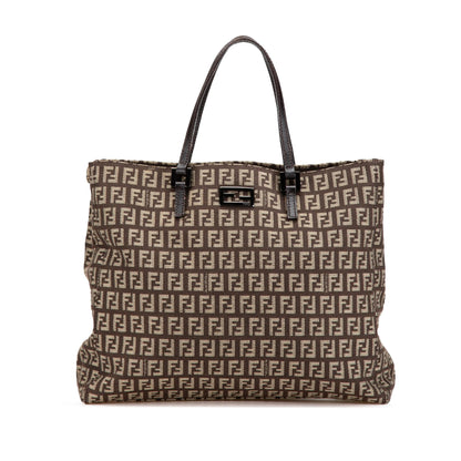 Fendi Zucchino Canvas Tote Shg-5Xarsr Rovelle Bags