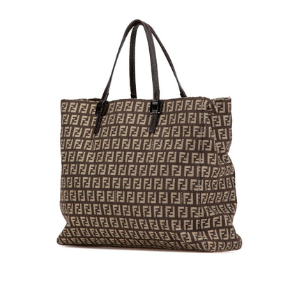 Fendi Zucchino Canvas Tote Shg-5Xarsr Rovelle Bags
