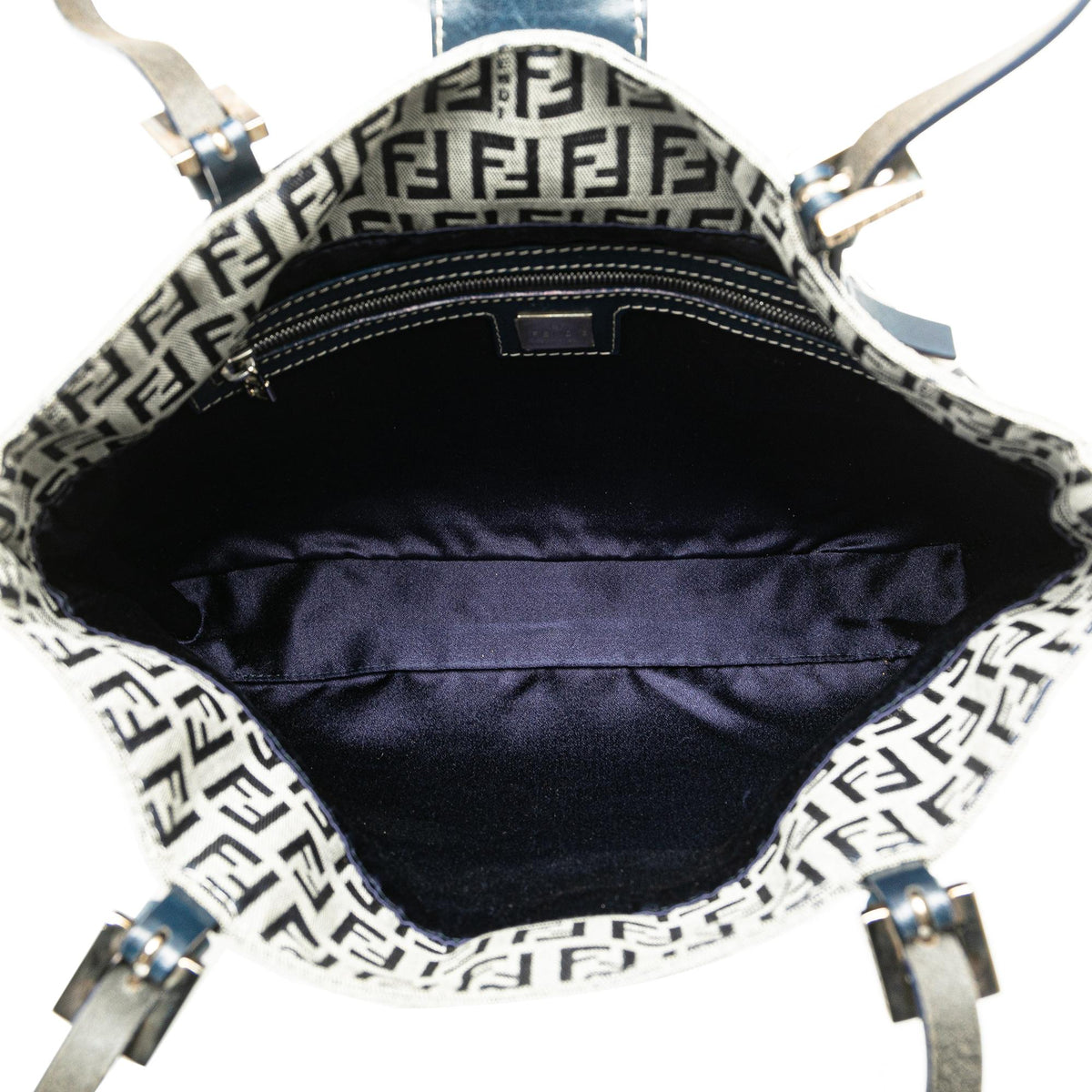 Fendi Zucchino Canvas Tote Shg-Yqfw3R Rovelle Bags