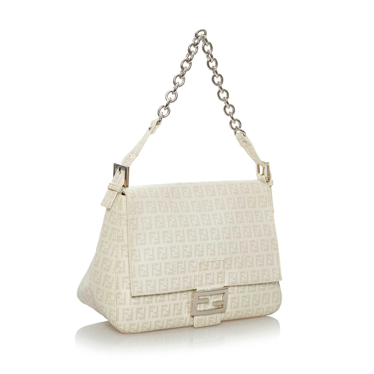 Fendi Zucchino Chain Shoulder Bag (SHG-28746) Rovelle Bags