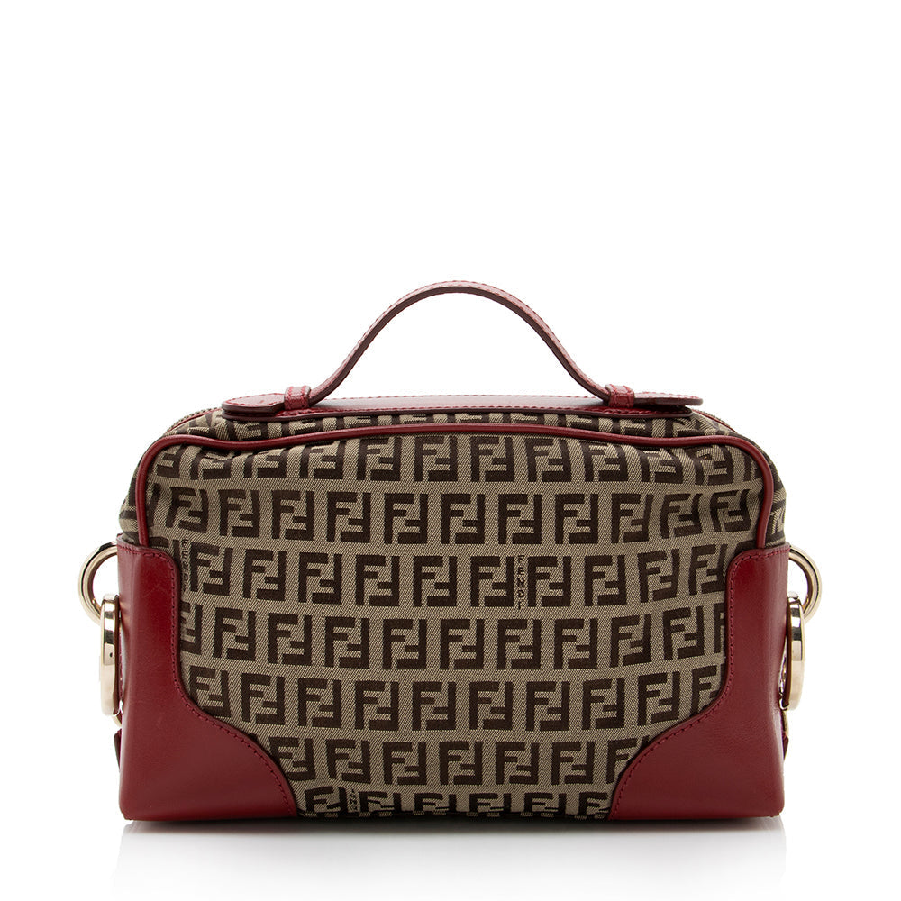 Fendi Zucchino Chef Top Handle Bag - FINAL SALE (SHF-17830) Rovelle Bags