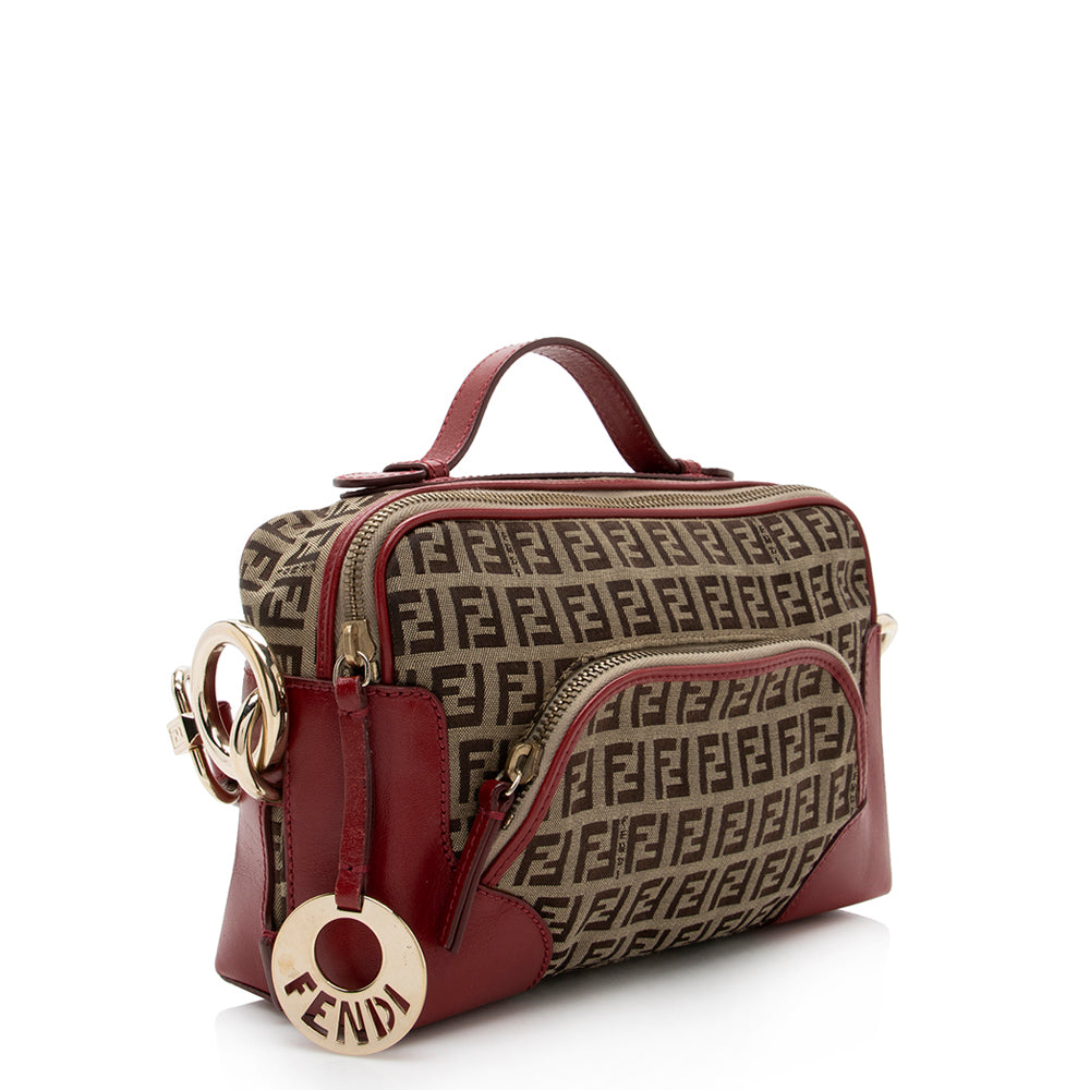 Fendi Zucchino Chef Top Handle Bag - FINAL SALE (SHF-17830) Rovelle Bags