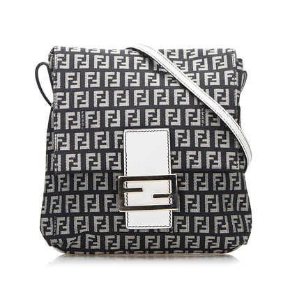 Fendi Zucchino Crossbody Bag (SHG-WPtygt) Rovelle Bags