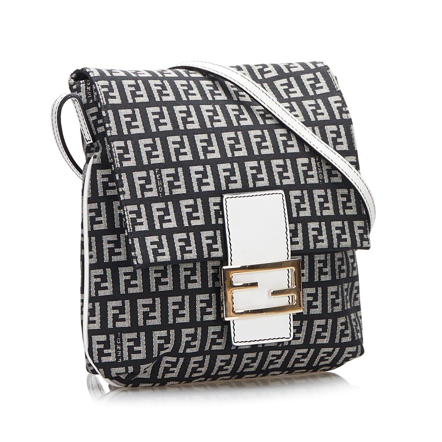 Fendi Zucchino Crossbody Bag (SHG-WPtygt) Rovelle Bags