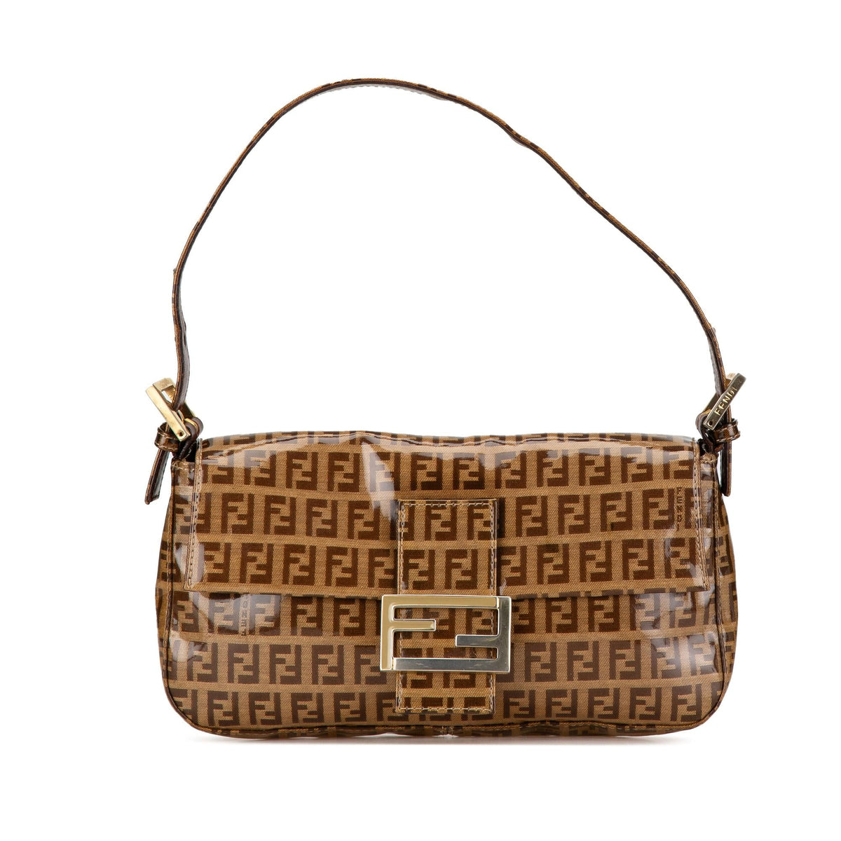 Fendi Zucchino Crystal Baguette Rovelle Bags