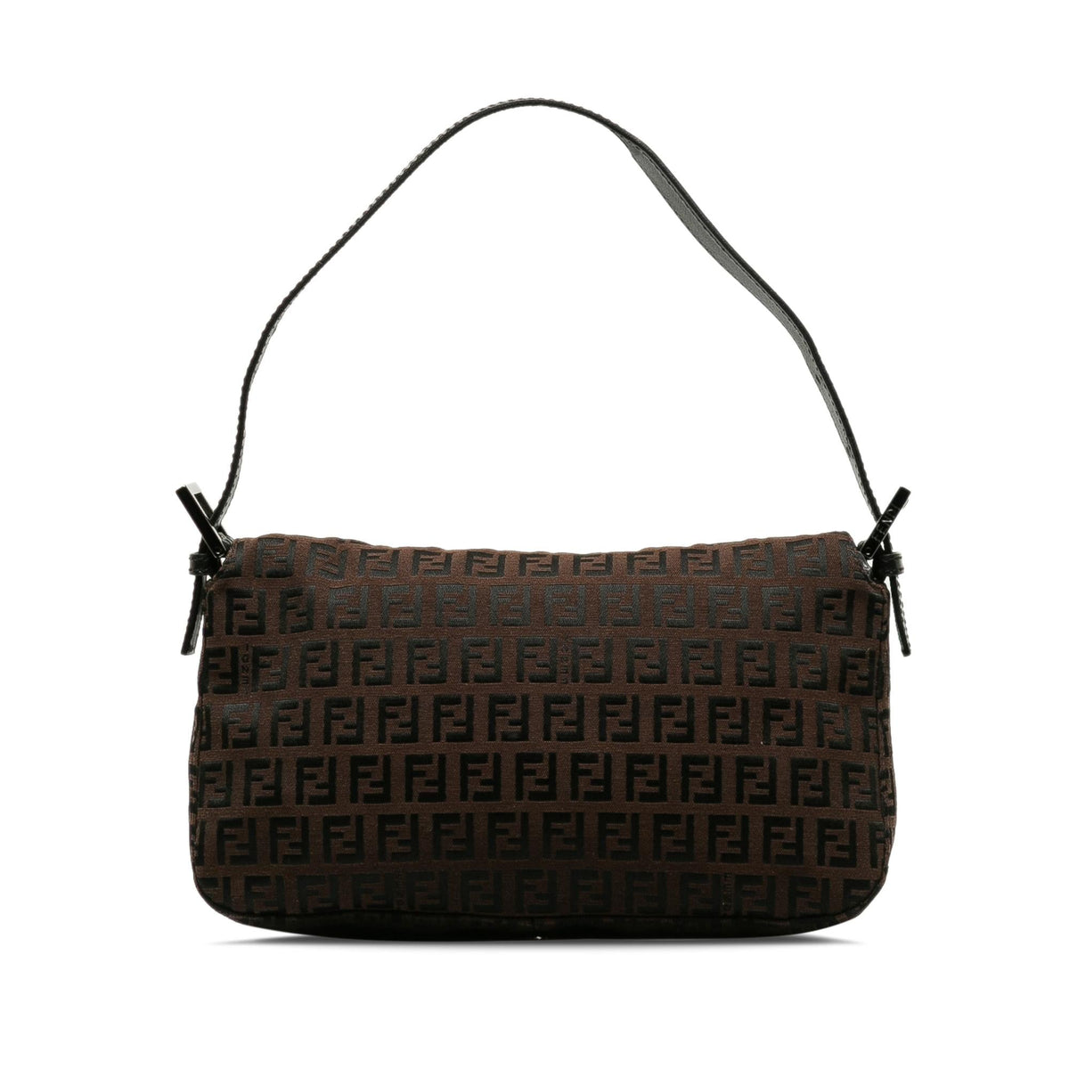 Fendi Zucchino Double Flap Baguette (SHG-WAc2kE) Rovelle Bags