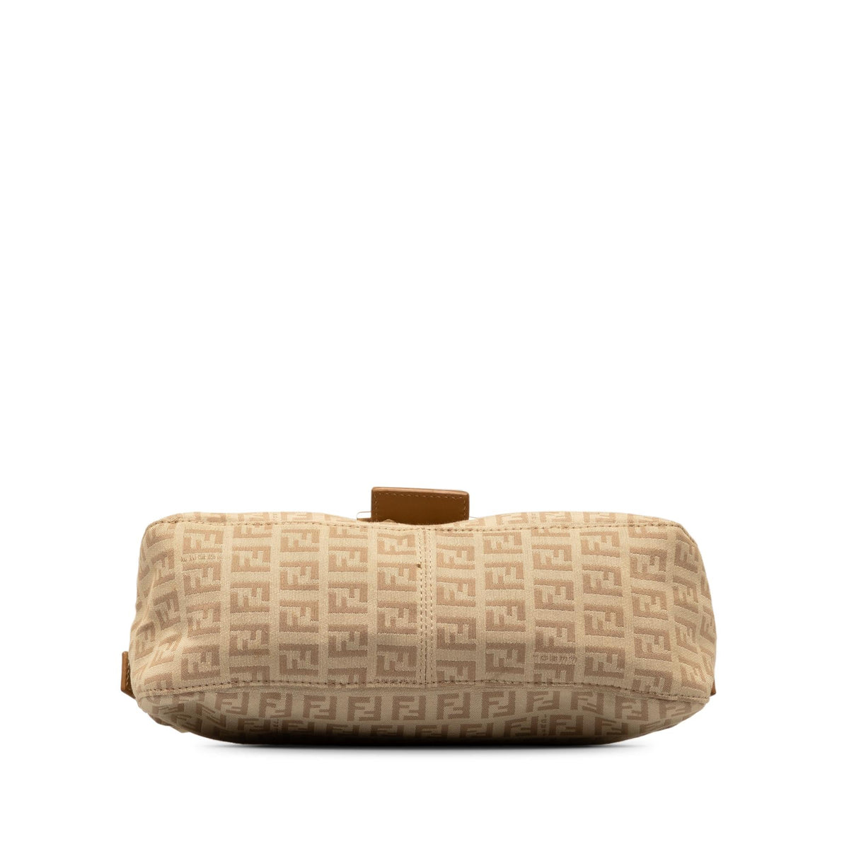 Fendi Zucchino Double Flap Baguette (SHG-v7ZGVv) Rovelle Bags