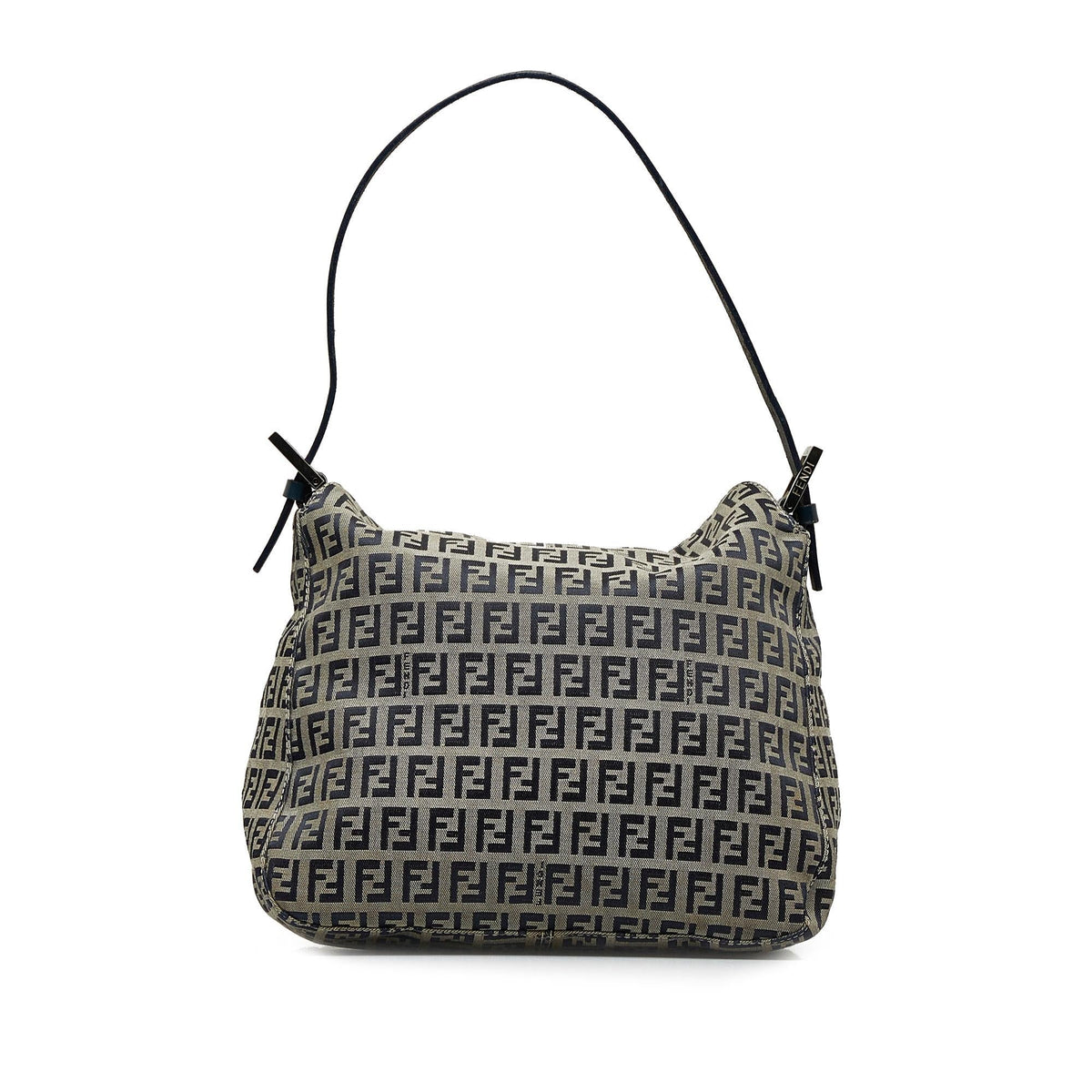 Fendi Zucchino Double Flap Shoulder Bag Rovelle Bags