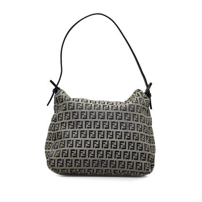 Fendi Zucchino Double Flap Shoulder Bag Rovelle Bags