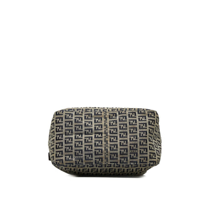 Fendi Zucchino Double Flap Shoulder Bag Rovelle Bags