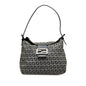 Fendi Zucchino Double Flap Shoulder Bag Rovelle Bags