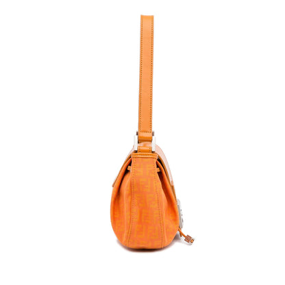 Fendi Zucchino Drawstring Baguette (SHG-sHNIuC) Rovelle Bags