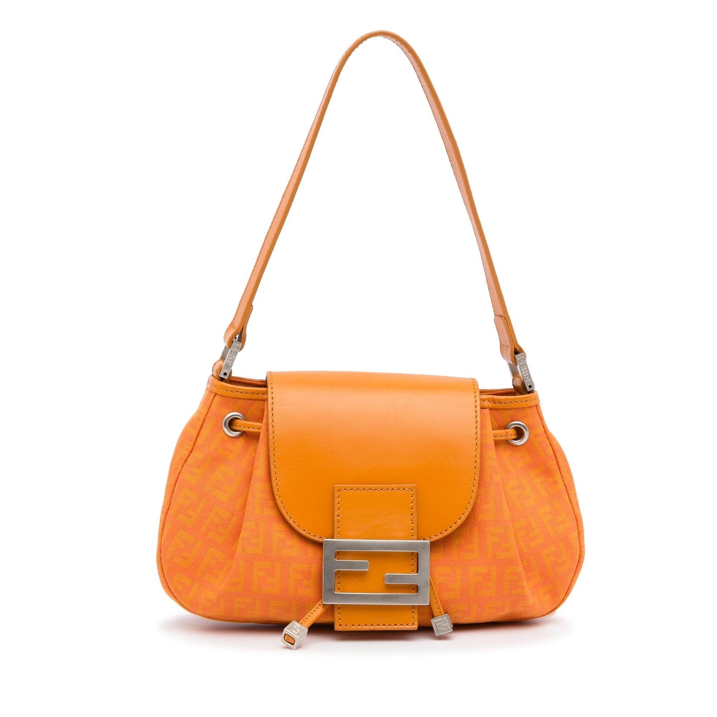 Fendi Zucchino Drawstring Baguette (SHG-sHNIuC) Rovelle Bags