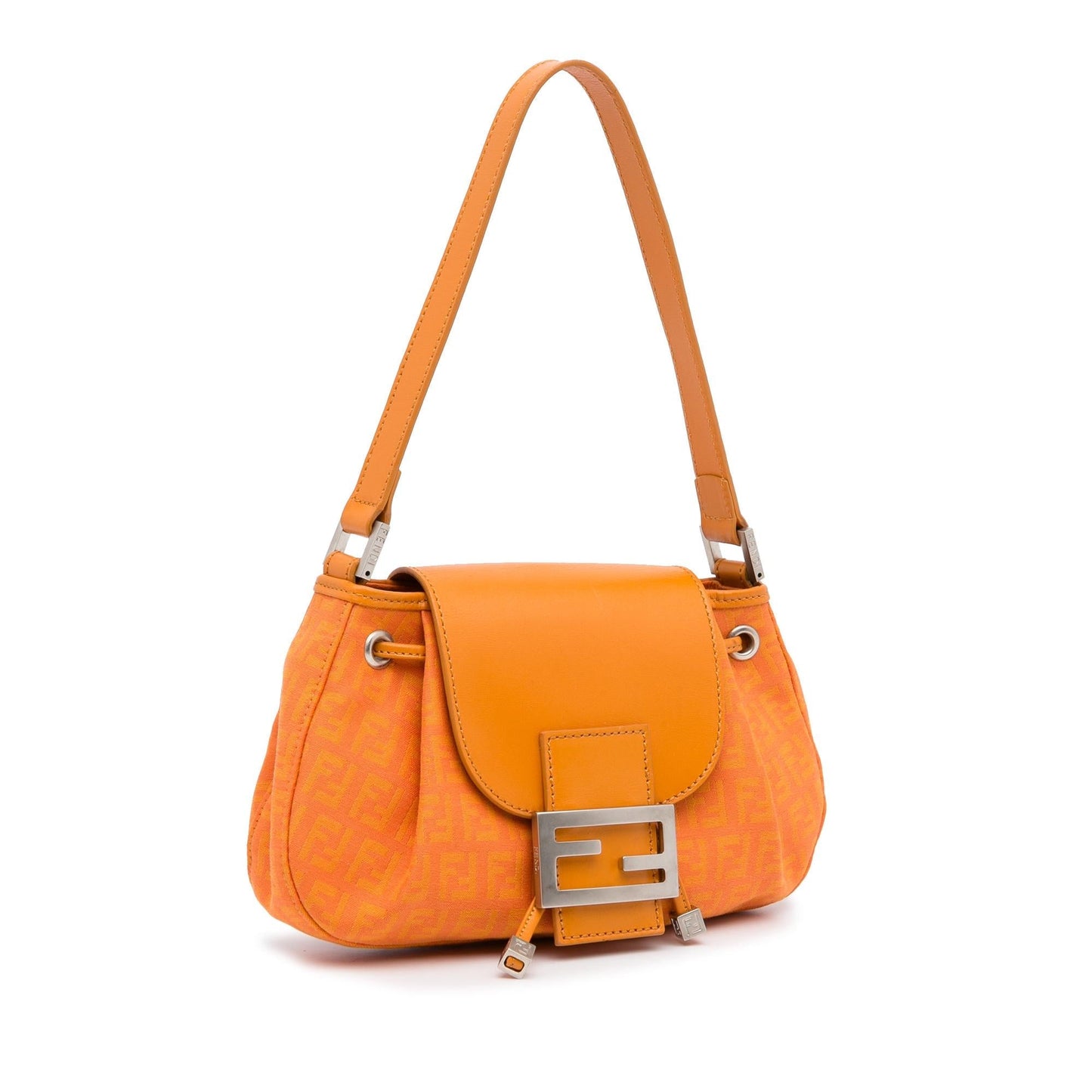 Fendi Zucchino Drawstring Baguette (SHG-sHNIuC) Rovelle Bags