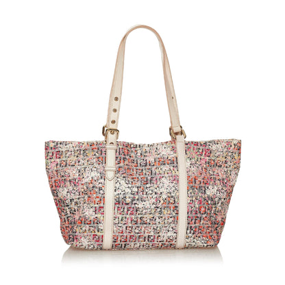 Fendi Zucchino Floral Tote Bag (SHG-28531) Rovelle Bags