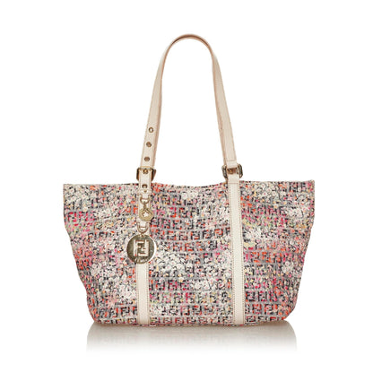 Fendi Zucchino Floral Tote Bag (SHG-28531) Rovelle Bags