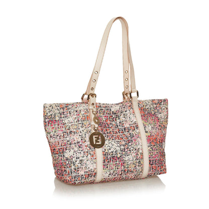 Fendi Zucchino Floral Tote Bag (SHG-28531) Rovelle Bags