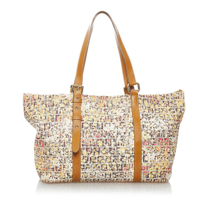 Fendi Zucchino Floral Tote Bag (SHG-30147) Rovelle Bags