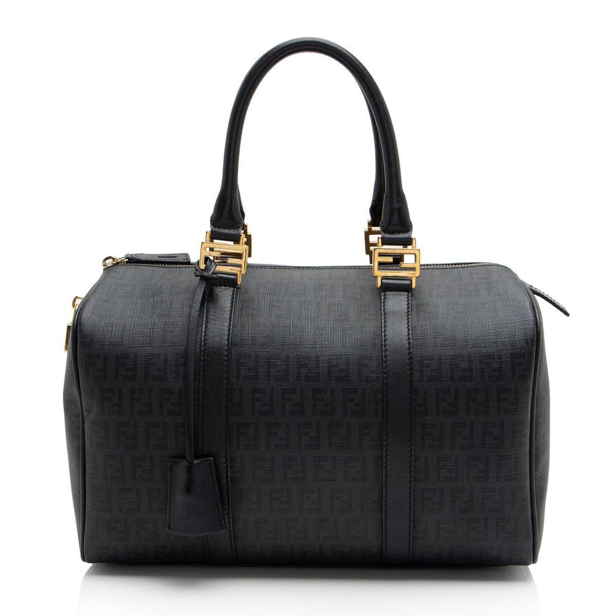 Fendi Zucchino Forever Boston Bag (SHF-1JxLMP) Rovelle Bags