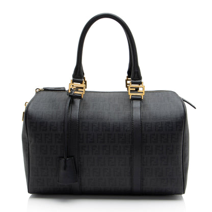 Fendi Zucchino Forever Boston Bag (SHF-1JxLMP) Rovelle Bags