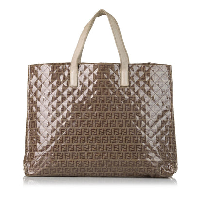 Fendi Tote Zucchino Red Tote Bag Rovelle Bags