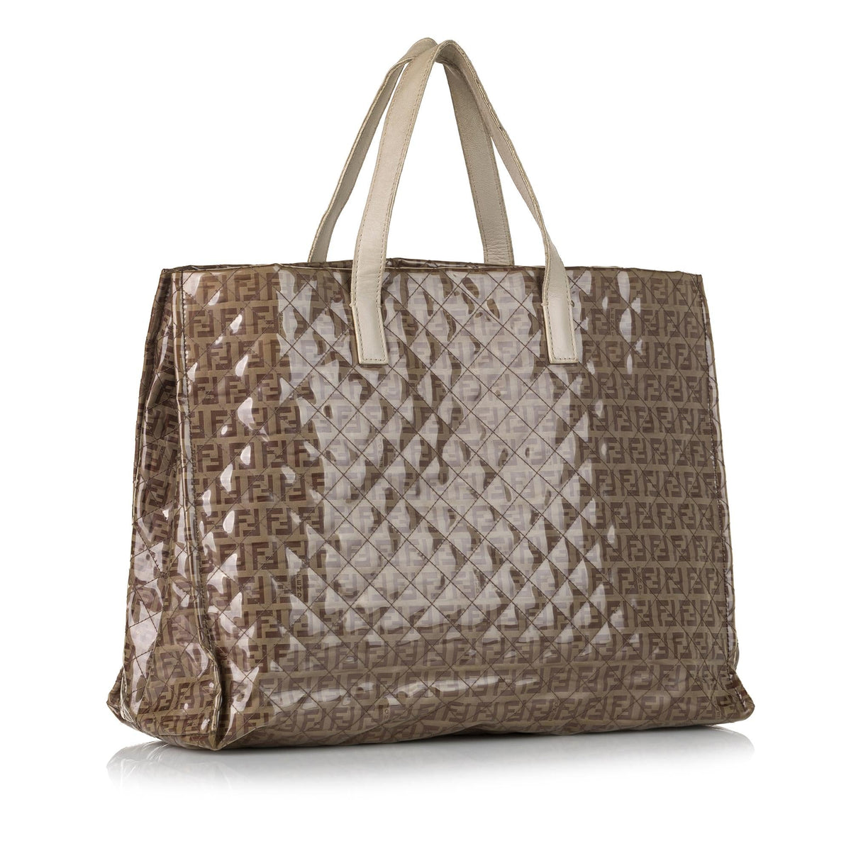 Fendi Tote Zucchino Red Tote Bag Rovelle Bags