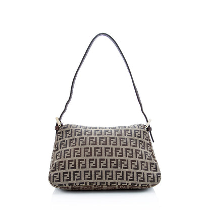 Fendi Zucchino Mini Baguette Bag (SHF-18855) Rovelle Bags